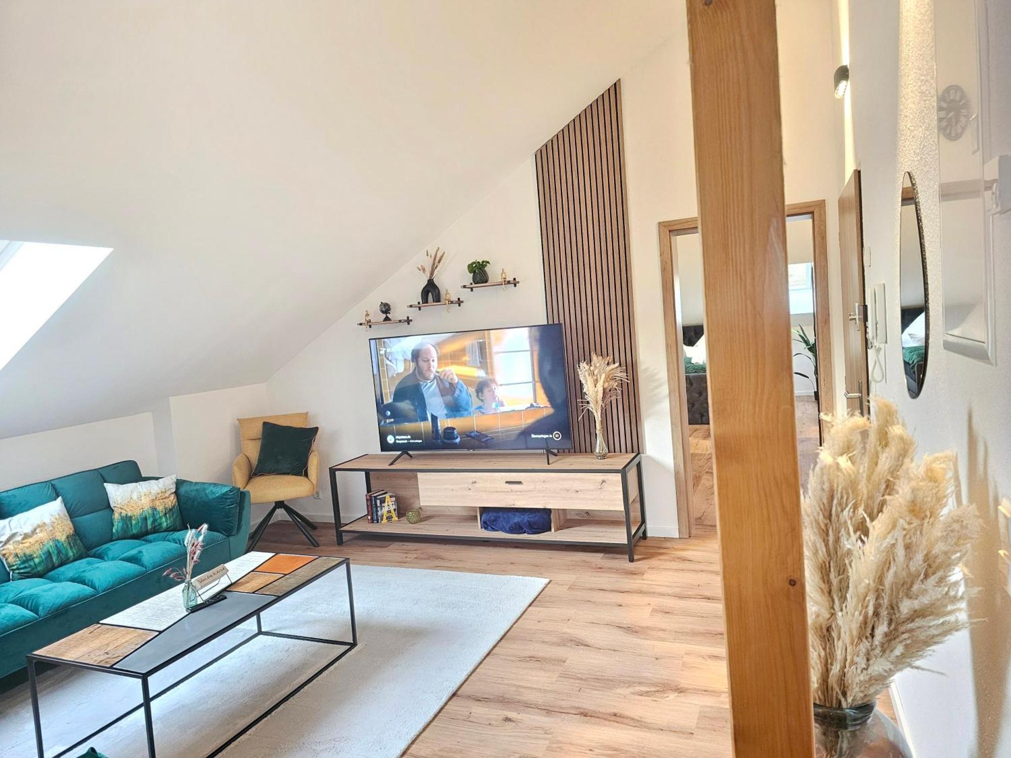Design-Penthouse I 90Qm I Europapark 20 Min I Boxspring I Nespresso I Parking Appartement Lahr  Buitenkant foto