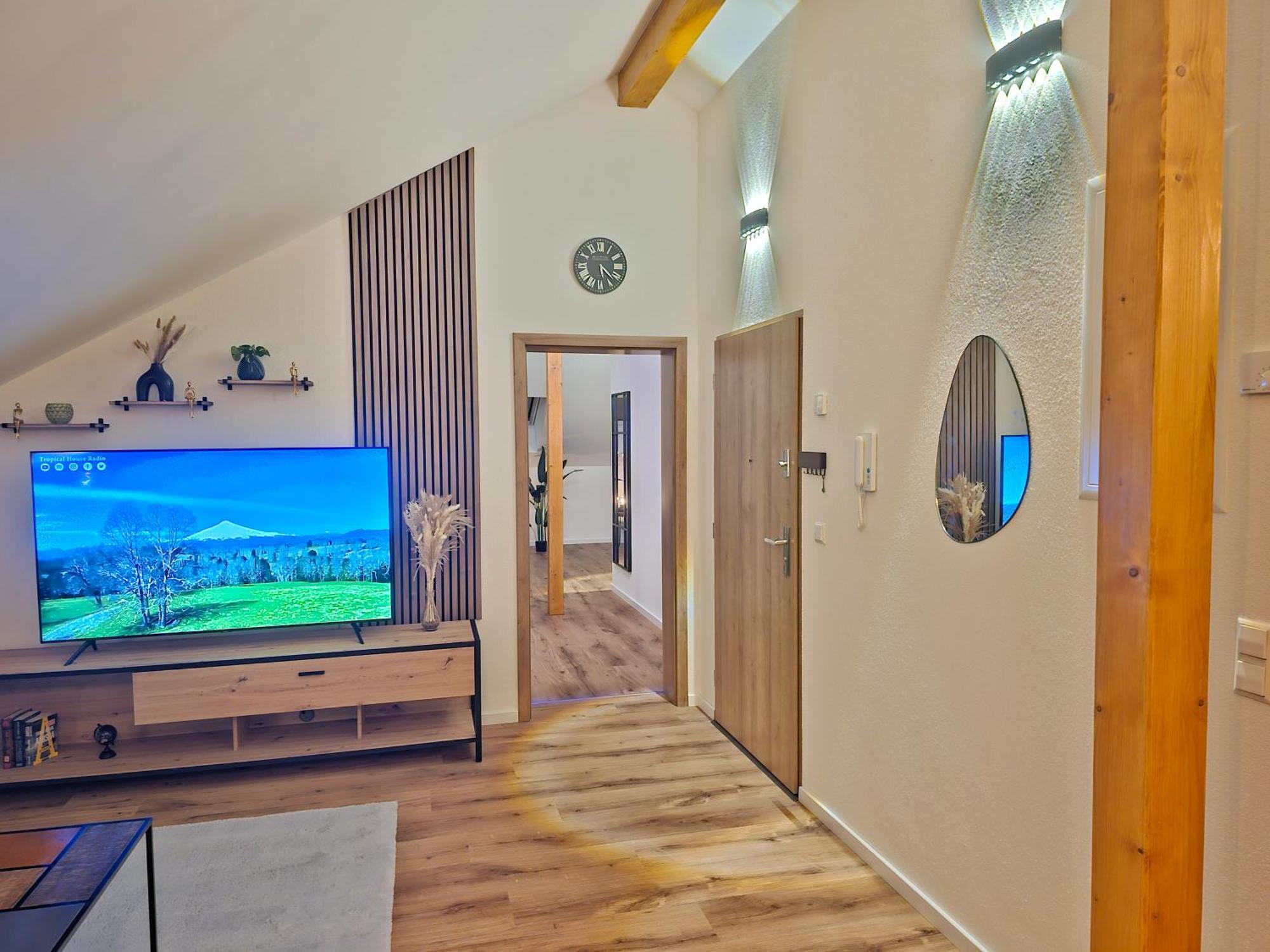 Design-Penthouse I 90Qm I Europapark 20 Min I Boxspring I Nespresso I Parking Appartement Lahr  Buitenkant foto