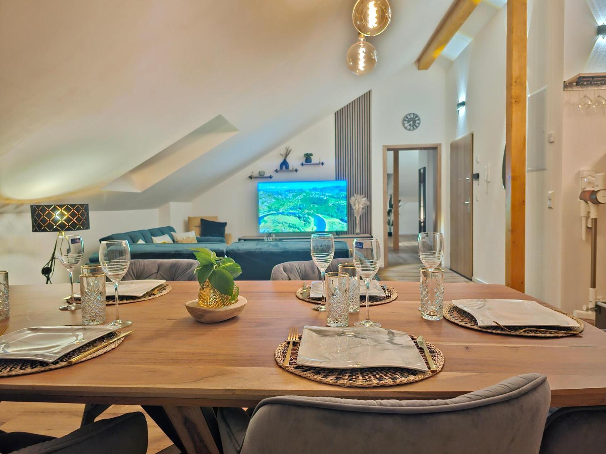 Design-Penthouse I 90Qm I Europapark 20 Min I Boxspring I Nespresso I Parking Appartement Lahr  Buitenkant foto