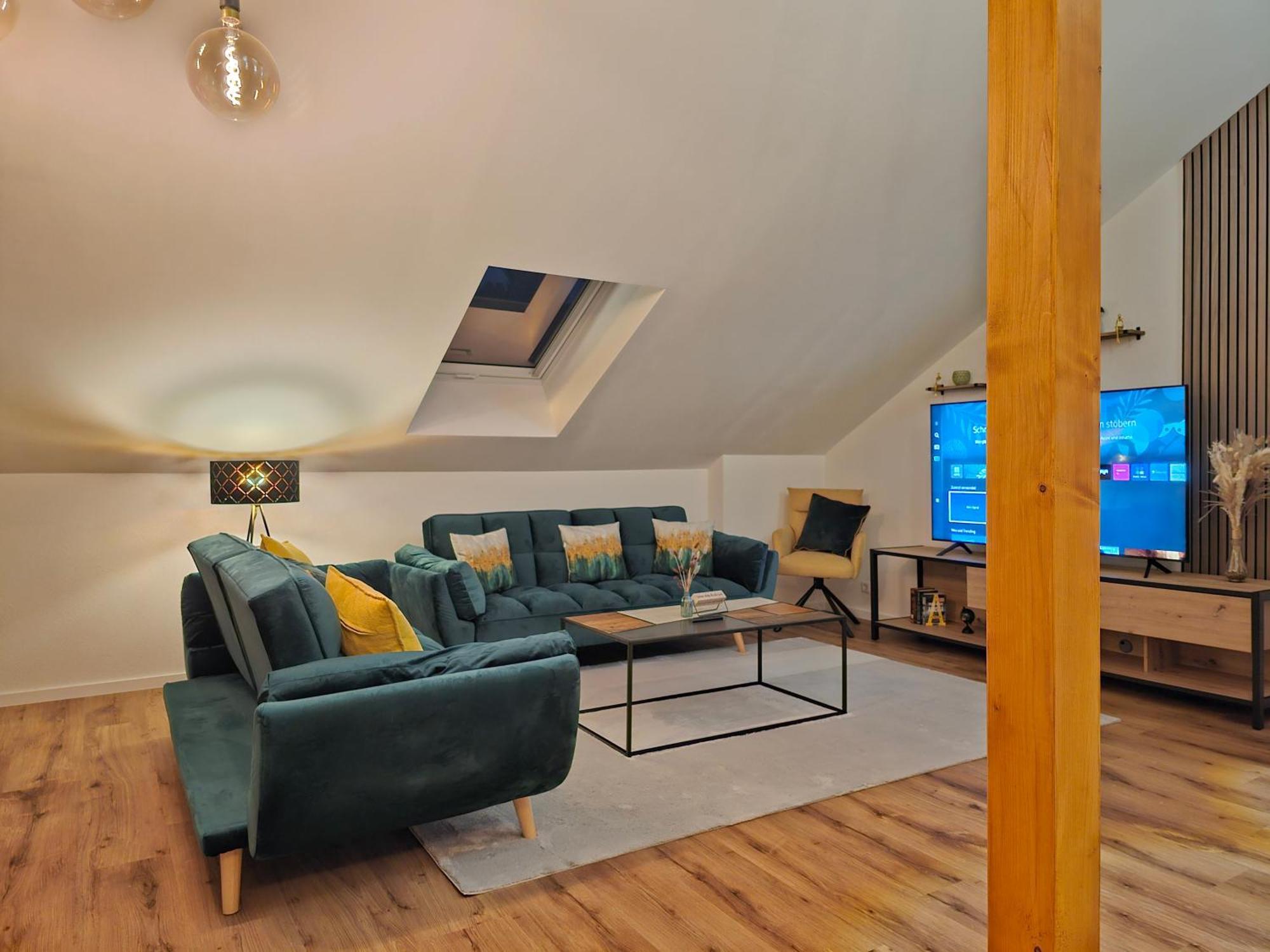 Design-Penthouse I 90Qm I Europapark 20 Min I Boxspring I Nespresso I Parking Appartement Lahr  Buitenkant foto