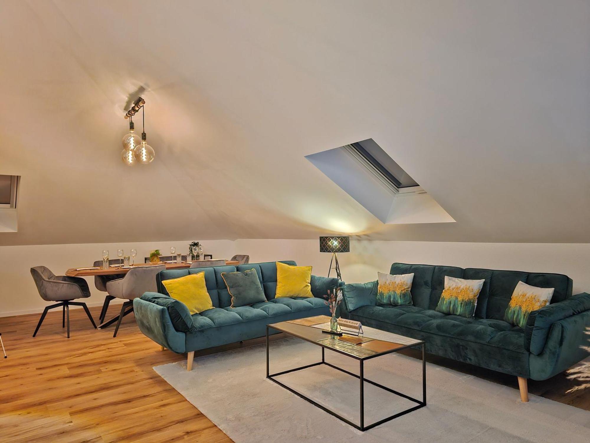 Design-Penthouse I 90Qm I Europapark 20 Min I Boxspring I Nespresso I Parking Appartement Lahr  Buitenkant foto